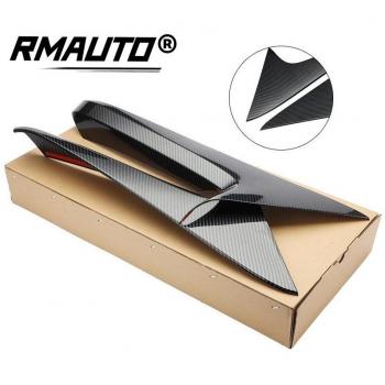 Toyota RAV4 2Pcs Rear Window Side Spoiler Diffuser in Glossy Black