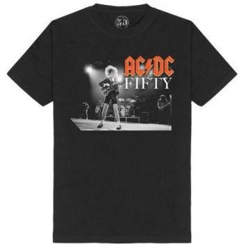 Maglia Unisex AC/DC Adult On Stage 50 print sul retro