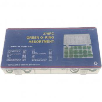 Car HVAC Seal Bundle – 270 Green O‑Rings