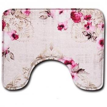 Tapis de Siège de Toilette Impression