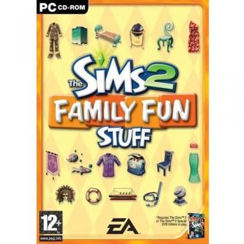 THE SIMS 2 FAMILY FUN STUFF + UNIVERSITY PC GAME ADD-ON EXPANSION PACK
