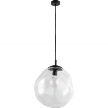 Svart Metall Taklampa