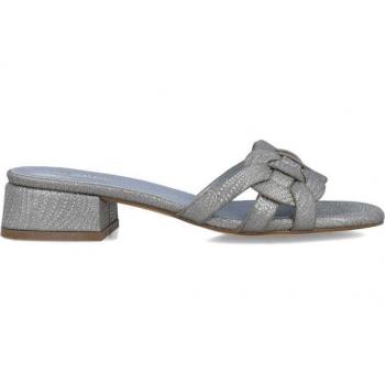 Sandalias abiertas de fiesta de Plata de la marca Menbur (modelo 25277)