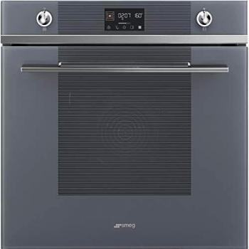Smeg 60cm Linea Pyrolytic Oven in Silver
