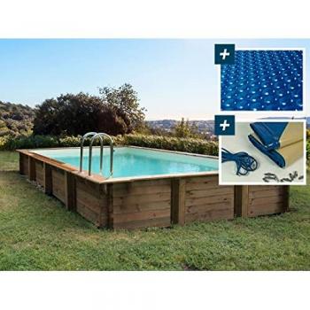 Piscine bois en kit rectangle