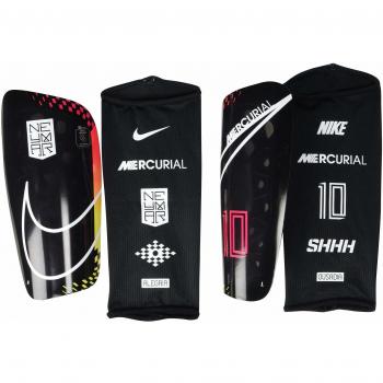 Nike NJR NK Merc Lt Grd Protège-Tibias Unisexe Adulte S Rouge/Noir/Blanc