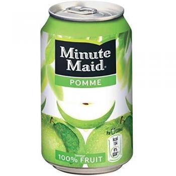 Boisson au jus de pomme MINUT MAID 33cl