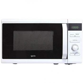 Igenix IG2096 800W Digital Microwave 20L, 5 Power Levels & 8 Auto Cooking