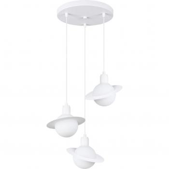Sollux Lighting Lustre Blanco Acero 120 cm