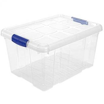 Caja de Ordenación Transparente con Asas 16 Litros