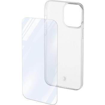 Cellularline Protection Kit für iPhone 15 Pro Transparent