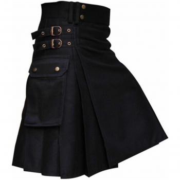 Jupe Plissée Couture Kankanwo Homme