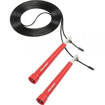 Deuser Quick‑Loop Springseil – Schwarz – Universale Größe