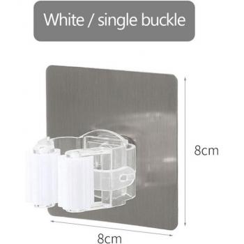 Wall-mounted Mop Storage Rack
