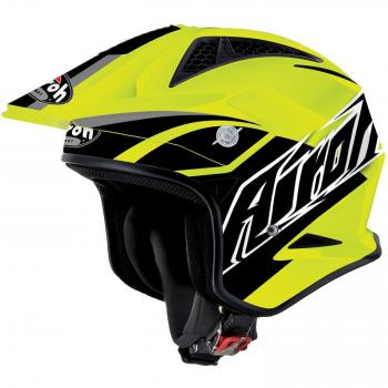 Airoh TRR-304 Breaker Trial Casco Neón Amarillo Negro S