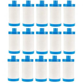 15Pcs Shower Water Filter