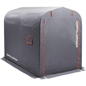 Gray 2.5m Depth Outdoor Garage for Bikes – Doppelganger W150×H185
