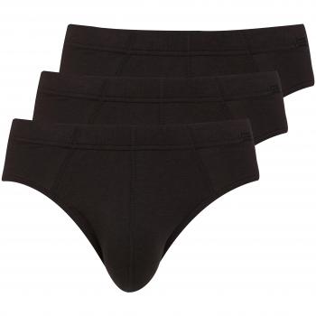 Jockey Cotton+ Boxers 3‑Stück Pack, XL, Schwarz