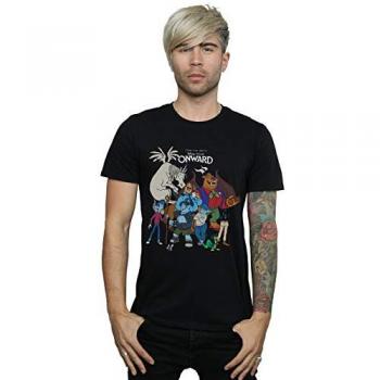 Disney Heren Onward Karakter Collage T-shirt maat L