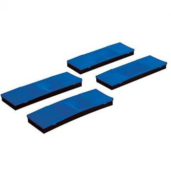 Protezione per cinghie di ancoraggio 4 pz con imbottitura Silverline