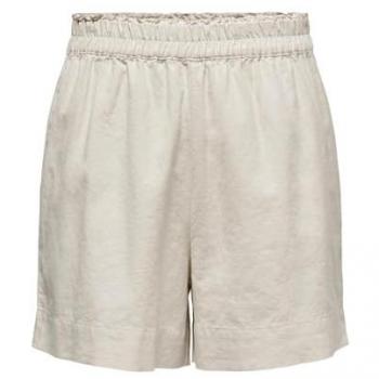 ONLY High Waisted Linen Shorts