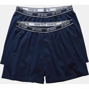Boxer Doppia Confezione Uomo Blu Cotone FLEXNAMIC®, Taglia 8, JP1880