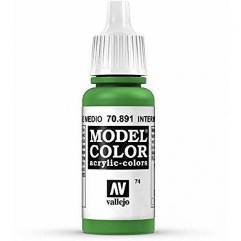 VALLEJO Model Color Pintura Acrílica, Verde (Verde Medio), 17 ml
