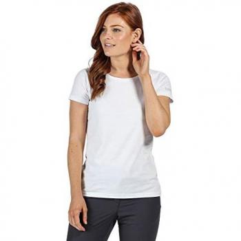 Wit katoen T-shirt Carlie dames XXL