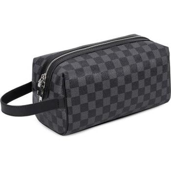 Travel Makeup Bag with Flamingo Design