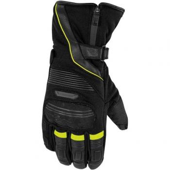 Gants de moto Rusty Stitches Cole Noir Jaune taille XL