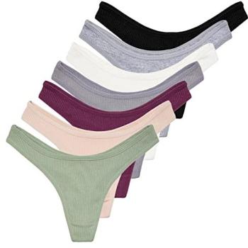 Tazzio Farbenfrohe Damen Slips 7er-Pack