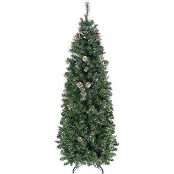 Albero di Natale Artificiale 1,80 m Pigne Verdi