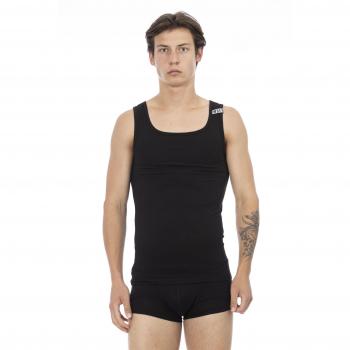 Bikkembergs Black Cotton Top