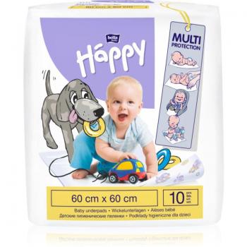 Bella Happy Přebalovací podložky s absorpcí 10 ks 60 x 60 cm