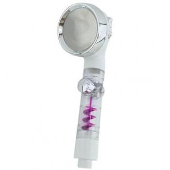 Doccetta Soffione Doccia 87534: Ventola a Spirale + Pulsante Stop