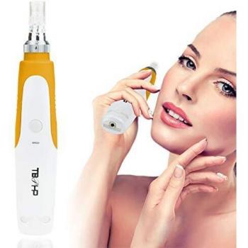 TBPHP Microneedling Pen elektrisch 0.25mm-2.0mm, Dermaroller, 2 Patronen inklusive