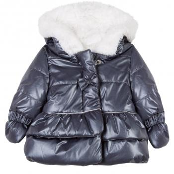 Chaqueta de Bebé Absorba Boutique Gris, Talla 6-9 Meses