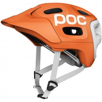 POC Trabec Race Helm Uni, Orange/Weiß, XS (51