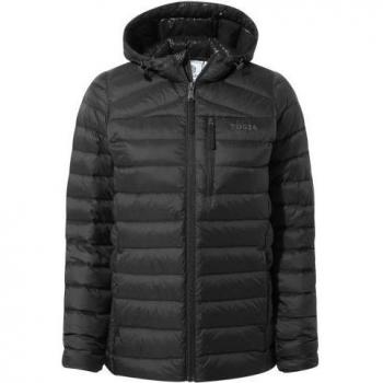Schwarze TOG24 Damen-Kapuzenjacke North RDS 14 UK