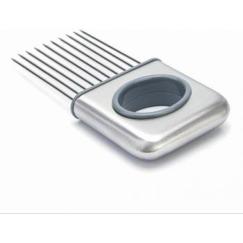 Set de Acero Inoxidable: Cebollador, Rebanador Multi-Función y Aguja de Sujeción