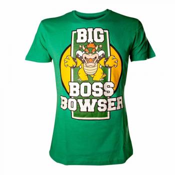 T‑shirt Nintendo S Bowser Verde – Edizione tedesca