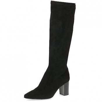 Caprice Damenstiefel Schwarz XS-Schaft Blockabsatz 9-25520-41