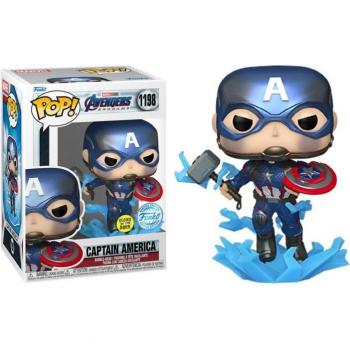 Captain America avec Mjolnir Métallique