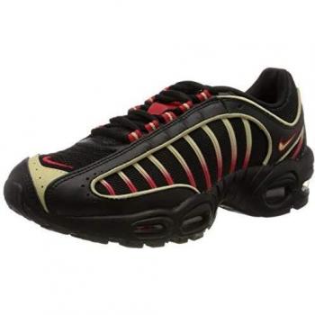 Nike Air Max Tailwind IV, Men's Race Running Shoe, Black/Team Gold-University Red, 14 UK