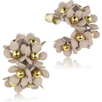 LUISIA® Halb Creolen Ohrringe in Gold