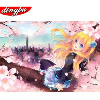 Pittura a diamante DINGPU 5D