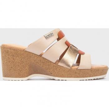 Beige Pikolinos Keilsandalen für Damen