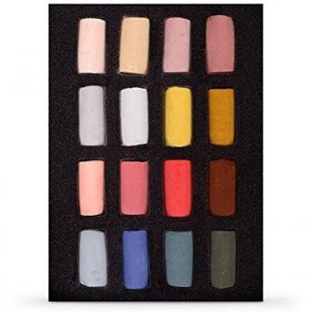 Unison 16-Piece Soft Pastel Portrait Half Stick Collection