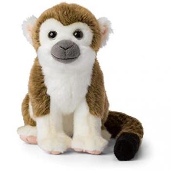 WWF Totenkopfäffchen Plüschtier (sitzend, 23cm)