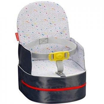B009404 Rialzo Sedia Viaggiatore 2‑in‑1 Grigio